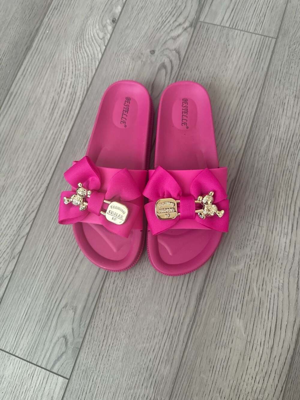 Womens Bowknot Slippers Comfortable EVA Indoor/Outdoor Flip Flops For Beach & Ho